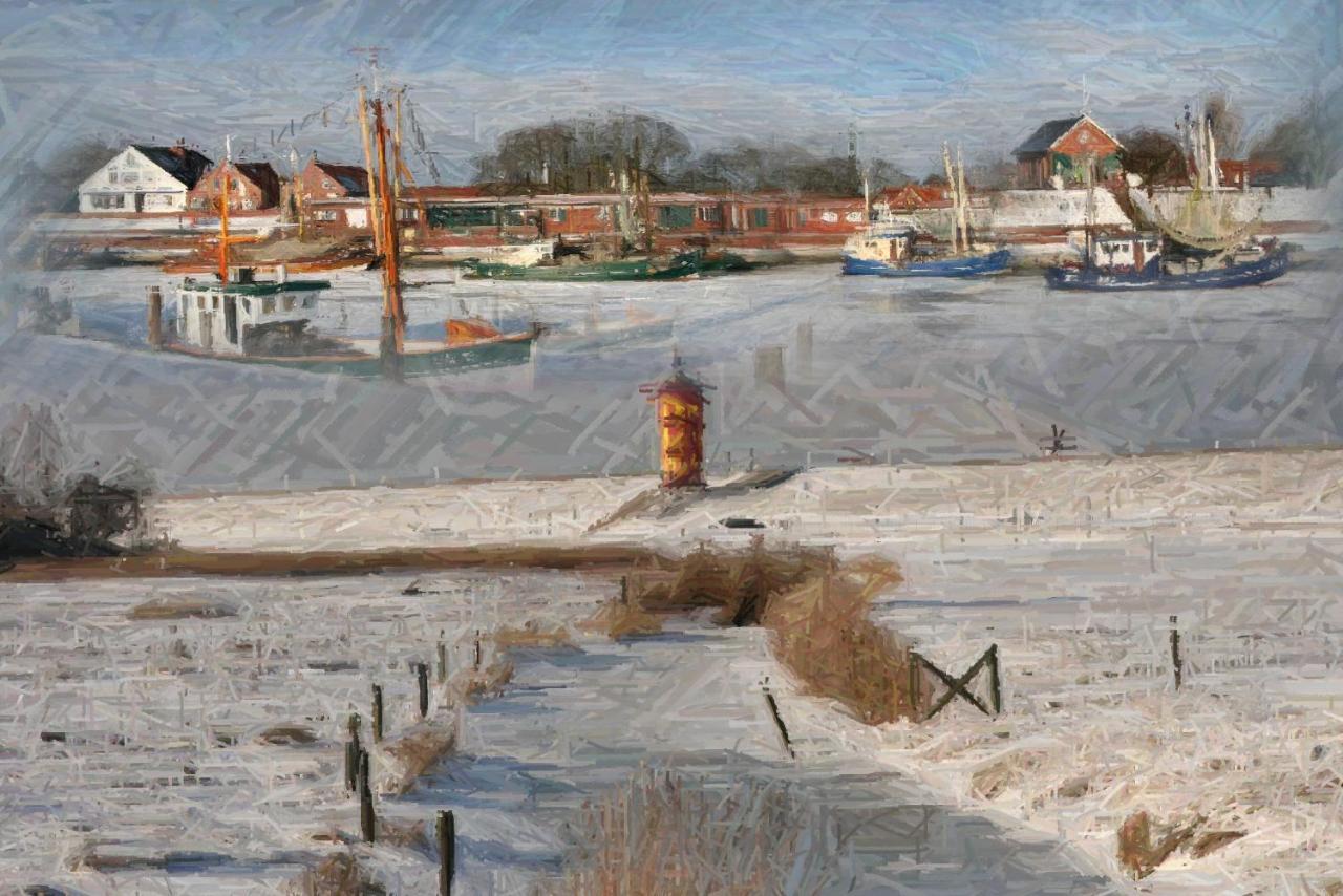 Krummhörn Huus Ant Deep Og Greetsiel 아파트 외부 사진